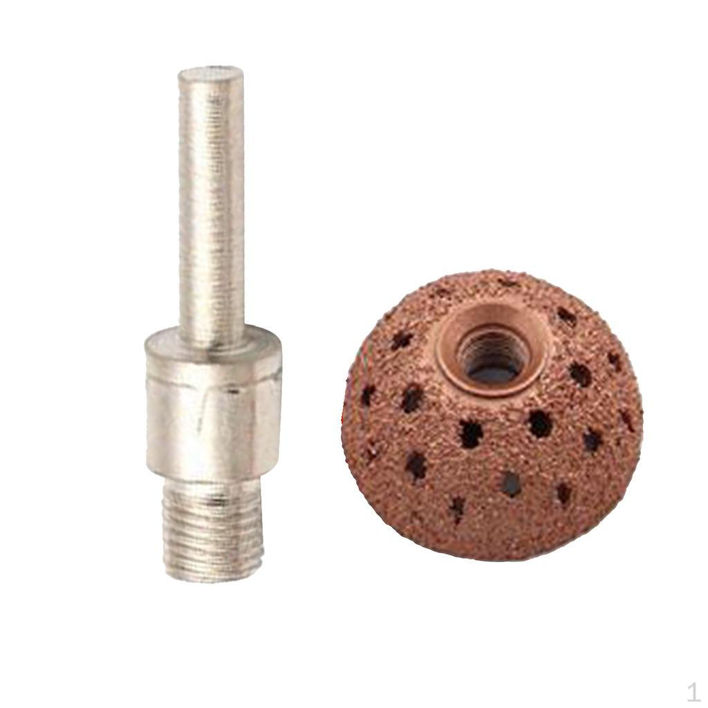 

2 Polishing Wheel Kit, Round Grinding Head