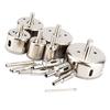 14Pcsset 3?70mm Diamond Coated Hole Saw Drill Bit Cutter for Glass Marble Tile
