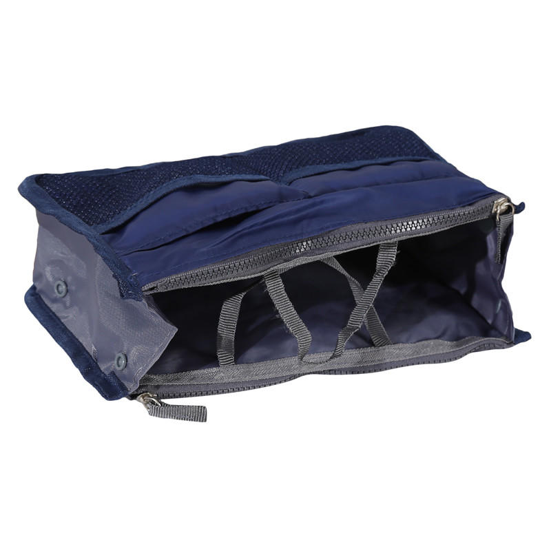 Outdoor Travel Purse Organizer Insert for Handbags Ladies Multi-function Toiletry Cosmetics Storage Bag Large Capacity Zipper Tote Bag