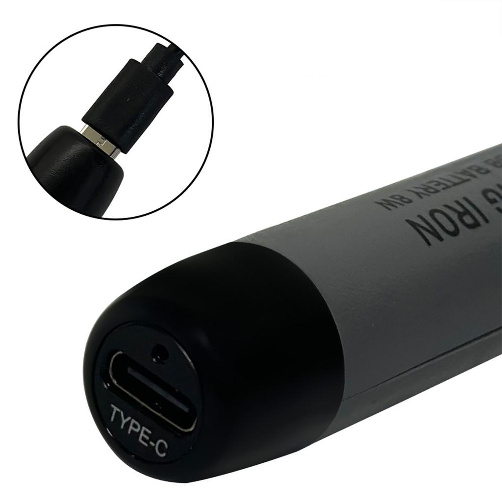 Electric Soldering Iron Type C USB With Digital Display Soldering Iron Welding Tool For Repair Electronic Maintenance