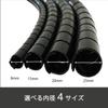 ASPIRE Slit Tubing OT-08-PE-N, 100m Roll, 8mm Inner Diameter, White. Organize, Store, and Hide Cables. Wiring Tubing, Wire Cover, Wire Protection