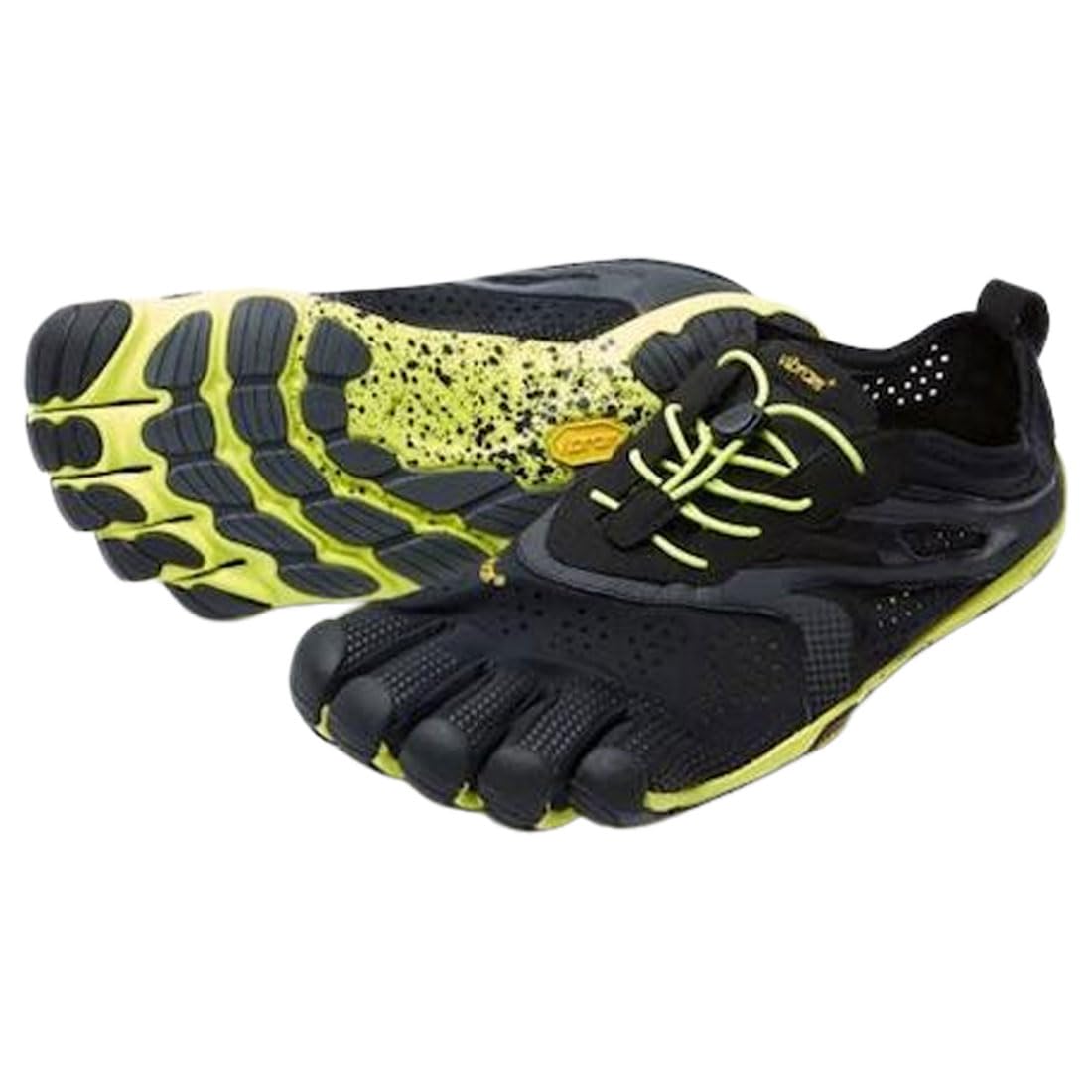 

Vibram Five Fingers Shoes Sports Running Athletic Shoes for Men 16M3101 EU41 [Vibram] Men s Five-Toe V-Run Black/Yellow (25.5cm) [Использовал]