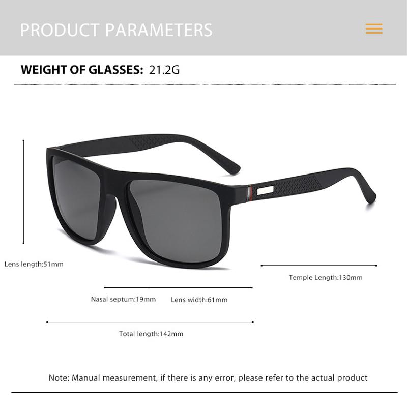 New Polarized Sunglasses Colorful Film Driving Fishing Sunglasses Fashion Classic Sunglasses 182