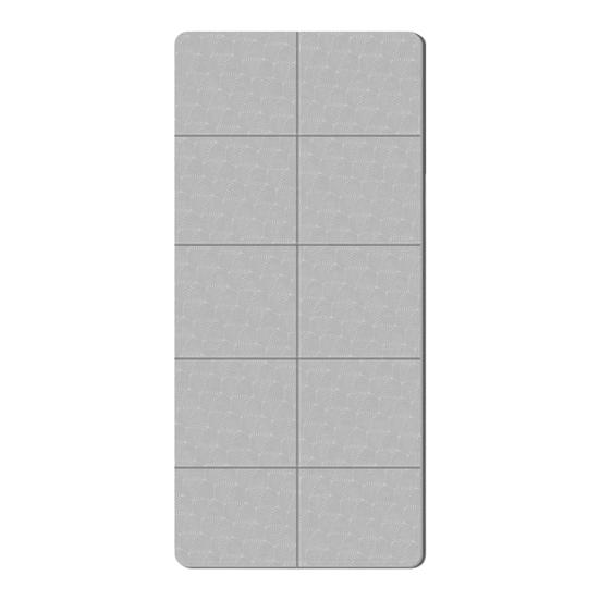 Tappetino Yoga Pieghevole Extra Portatile da Viaggio Spesso in TPE Tappetino da Letto Antiscivolo Uomini Donne Palestra di Casa Allenamento Pilates Esercizio Tappetino per Pavimento