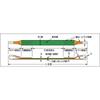 TRUSCO Belt JIS Grade on Both 35mm x Sling, 3, Eye-Eyed Ends, Orange, 1.0m, G35-10