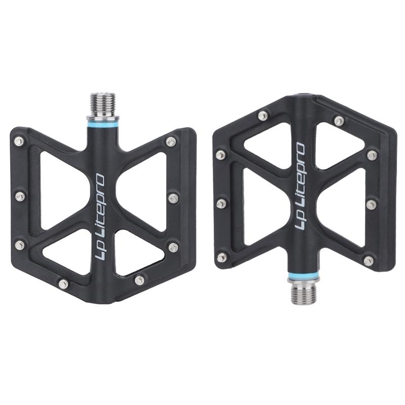 Folding Bicycle Pedals Metal Bicycle Pedals Folding Anti-slip Bicycle Folding Pedals for Mountain Bike or Racing Bike