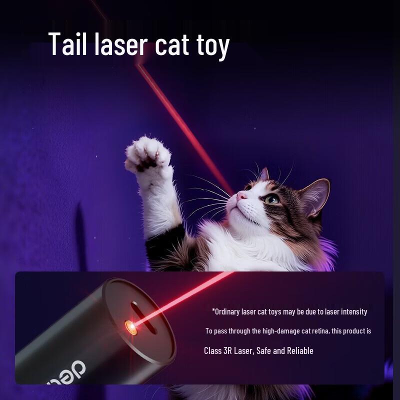 Deli 2-in-1 UV Blacklight Flashlight & Cat Laser Pointer