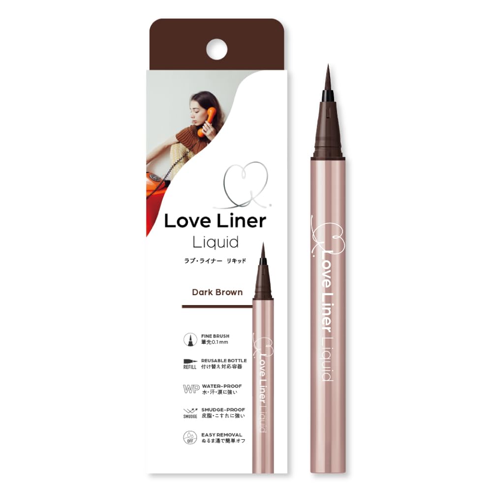 LoveLiner Liquid Eyeliner R5 (Dark Brown)