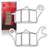 Daytona Motorcycle Brake Pads, Red (Semi-Metallic) for Tricity 125/155/300, Address 125, Etc., Front, 48662, Serial Number: 123