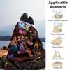 1pc, Enchanting Home Decor: Magical Family Blankets Perfect Gifts for Your Cozy Living Room, Bedroom & More! Ideal for Sofa, Travel, Camping, Car