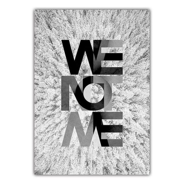 Nordic City Sign Building Landscape Canvas Painting Train Poster In Snow Office Living Room Bedroom Home Decoration Mural No Frame