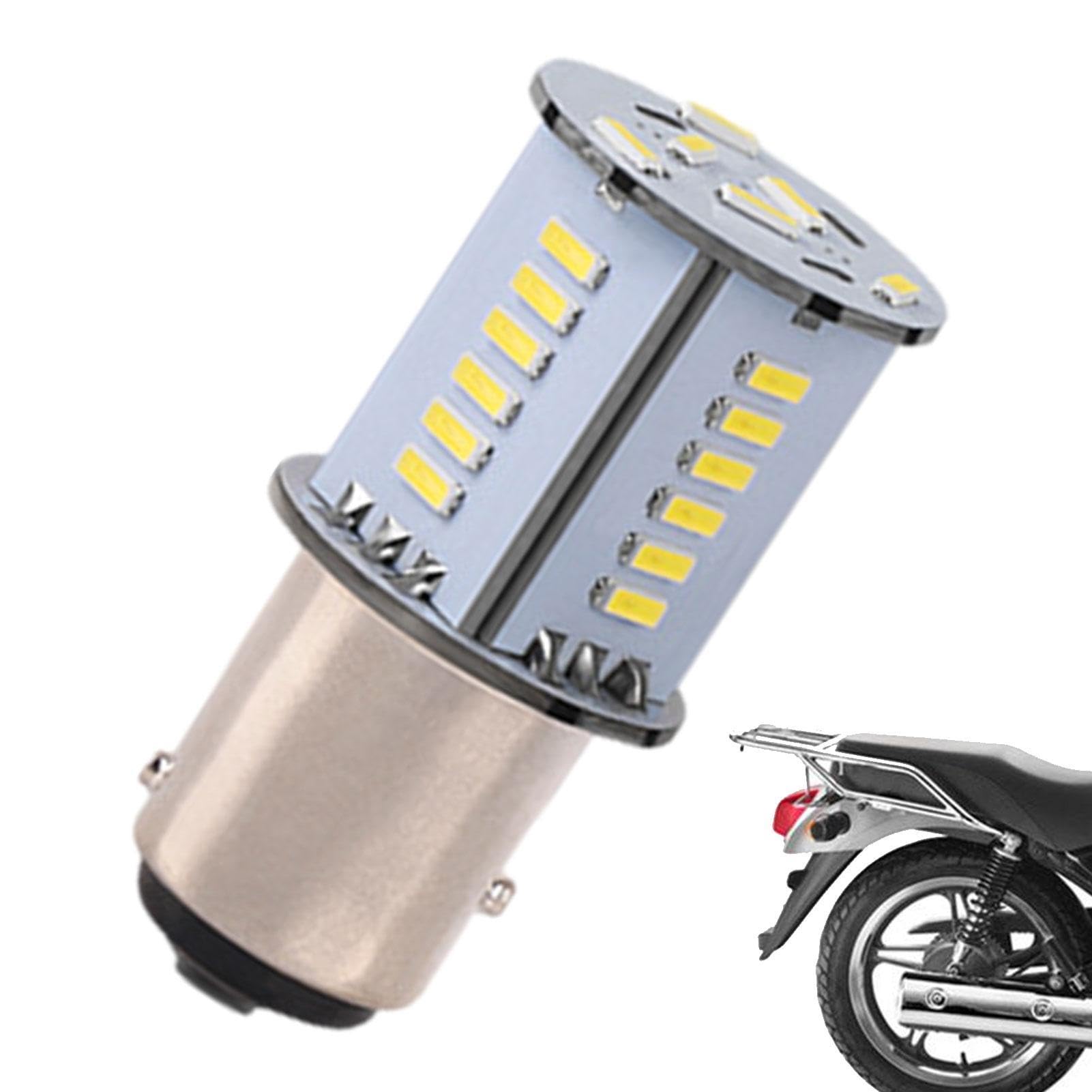 

Motorcycle Tail Lamp Bulb | Motorcycle Car Lights LED Brake Lights Flashing Bulbs 1157 Please refer to the description белый