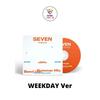 Weekday Version Jungkook CD Single Seven