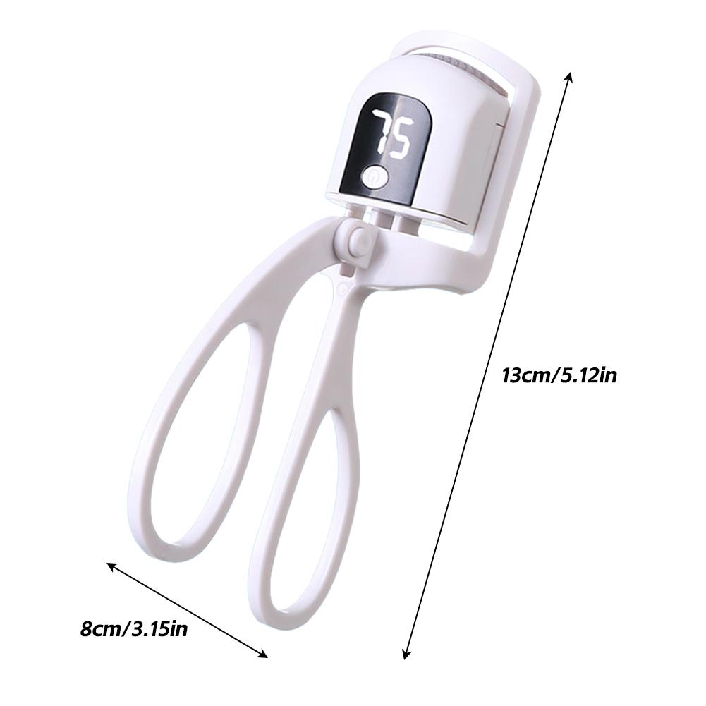 Tragbare Wimpernzange Langanhaltendes Formen Konstante Temperatur USB-Aufladung Beheizte Schönheitswerkzeuge