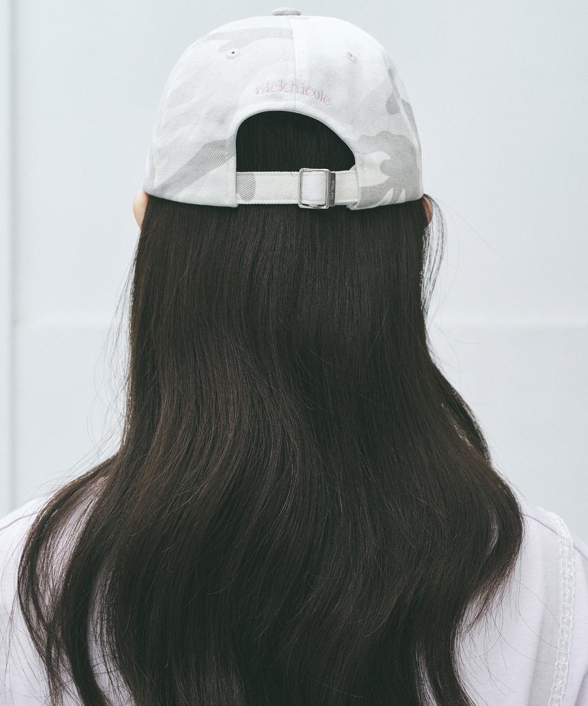 Nigaennikol Nn Dotcom Signature Ball Cap_Camo Ivory Pink