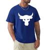 Dwayne Johnson Byk Brahma Tatuaż Czarny T-shirt Koszulka Kreskówkowa Męska Unisex Nowa Modna Koszulka Darmowa Wysyłka Zabawne Topy
