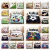 Football Pattern Bed Set Luxury Duvet Cover Set Fashion Home Textiles Lovely Quilt Cover Boy Girl Single Size Bedding Suit