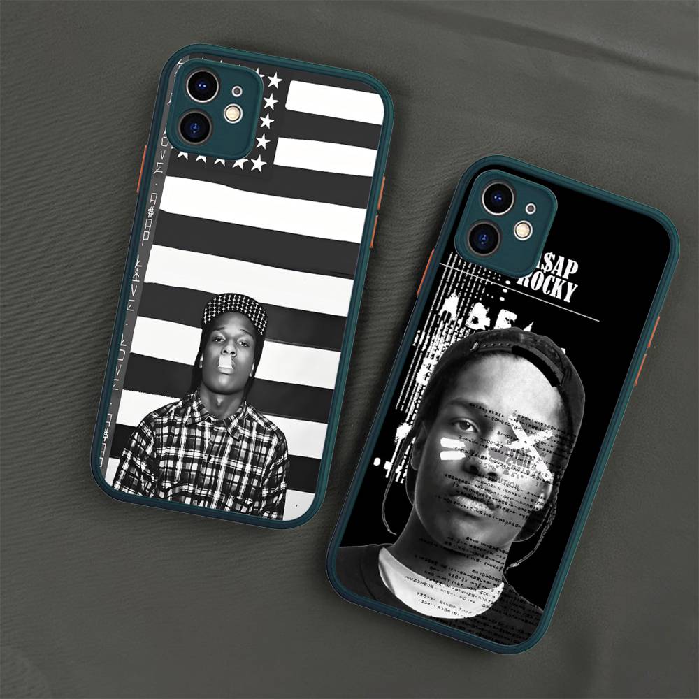 Hip Hop Rapper A-Asap R-Rocky Film Handyhülle Für iPhone 11 12 13 14 15 16 Pro Plus X XS MAX Mattes Bumper Stoßfeste Hülle