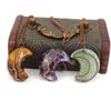 Ancient Red Copper Moon Natural Stone Wrapped Around The Tree Of Life, Necklace, Fortune Tree Necklace N511