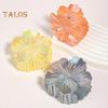 Women Hair Claw Flower Design Back Head Hair Clip Non-Slip Grip Bright Colors Shark Hair Claw Hair Accessory