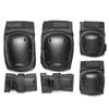 6-Piece Skateboard Protector Set: Wrist, Elbow, and Knee Guards for Kids and Adults, Includes Storage Bag (Medium Size: 150cm-175cm (Women's-Men's))