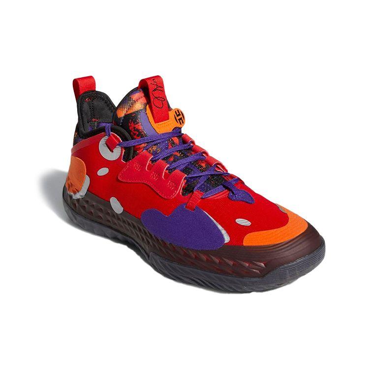 Adidas Harden Vol. 5 Chinesisches Neujahr Herren Sneaker Rot Scharlachrot Core-Black G55811