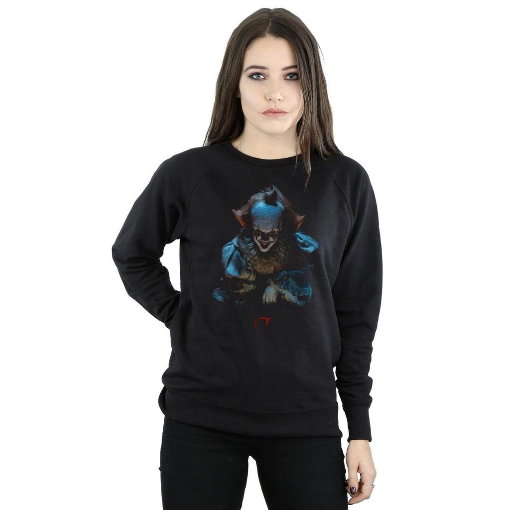 It Womens/Ladies Pennywise Grin Cotton Sweatshirt