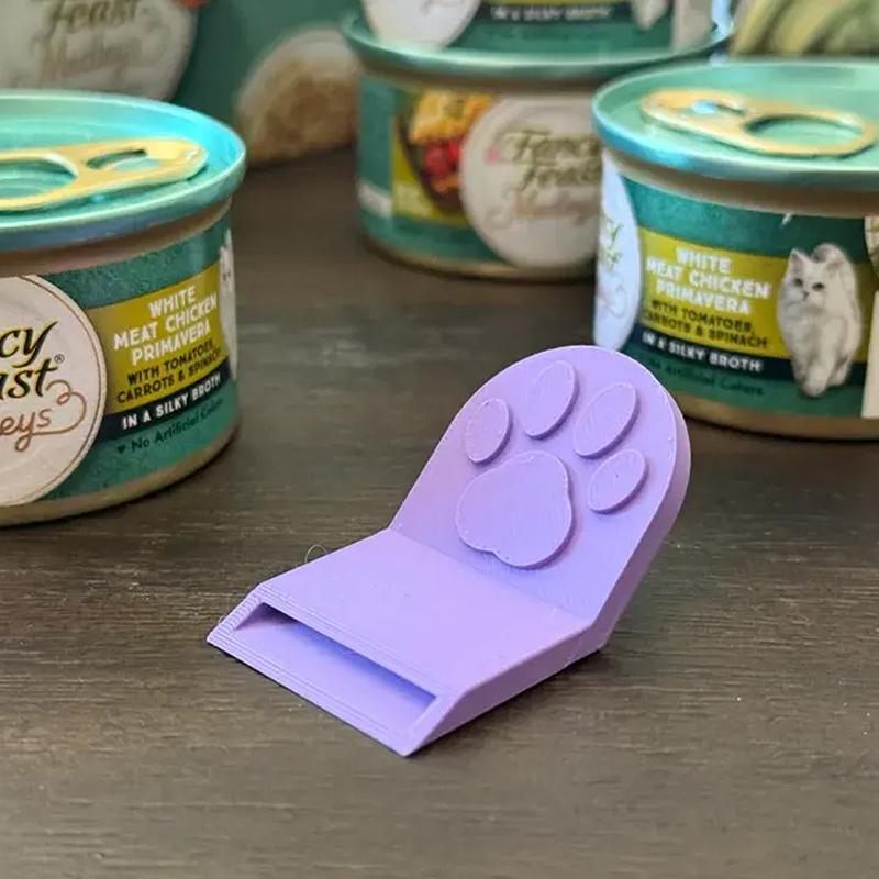 Large Pet Can Opener For Women - Ergonomic Non-Slip Design, Safe & Easy Grip For Cans, Cat Food & Dog Food - Easyclean Material