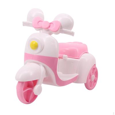 Miniature Motorcycle Model Desktop Decor Funny Doll Dress Up Accessory Ornament Mini Vehicle