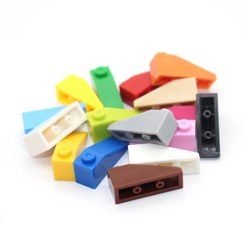 

Custom Creation Slope Brick 1*3 4286 DIY Enlighten Block Bricks Compatible with with Assembles Particles 100pcs