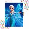 Disney 5d Diamond Painting, Elsa Diamond Art Painting Diy Handmade Sticker Gift, Home Decoration Painting