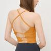 Seamless Sexy Beauty Back Yoga Vest Sports Bra Women's Base Strap Quick-Drying with Chest Pad Workout Dance Clothes Elastic