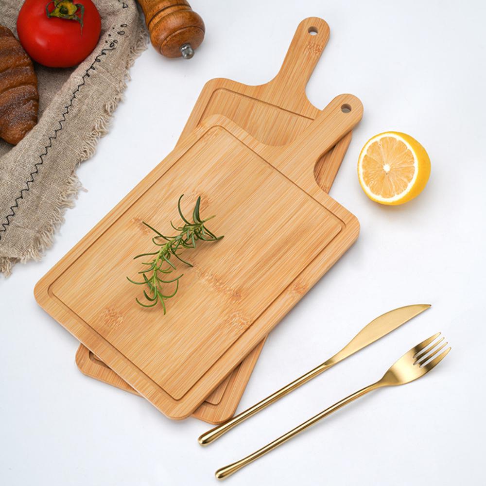 Bamboo Cutting Board, Coffee Bread Pizza Plate, Bamboo Tableware, French Fries, Chicken Wing Plate, Dining Table, Dessert Snack