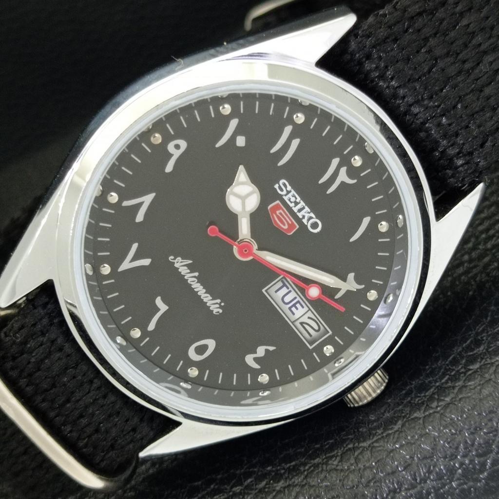 

АВТОМАТИЧЕСКИЕ ВИНТАЖНЫЕ ВОССТАНОВЛЕННЫЕ МУЖСКИЕ ЧАСЫ SEIKO 5 6309A ЯПОНИЯ ЧЕРНЫЕ a441266-4 Sk-a441266