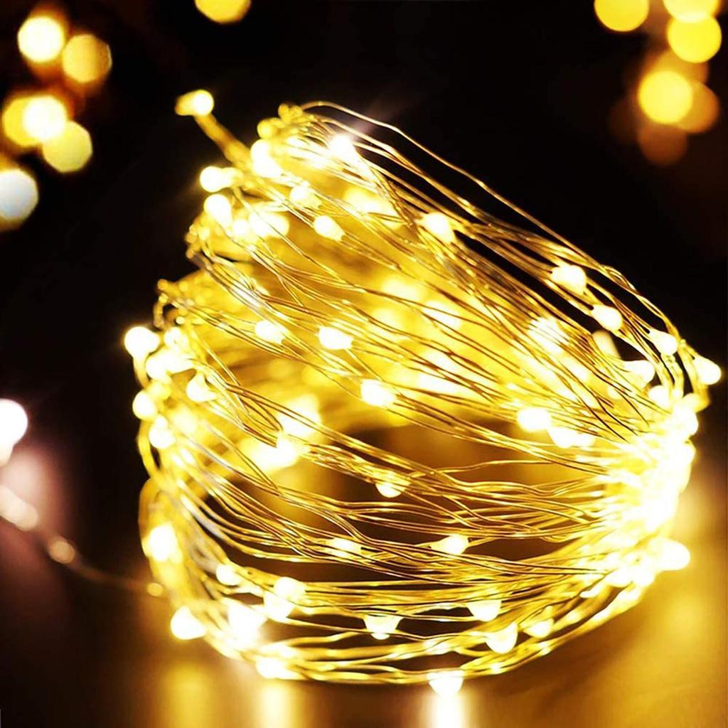 Constant Bright Copper Wire Lamp Battery Box 2m20 Lamp Holiday String Lights