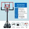Adjustable Portable Basketball Hoop