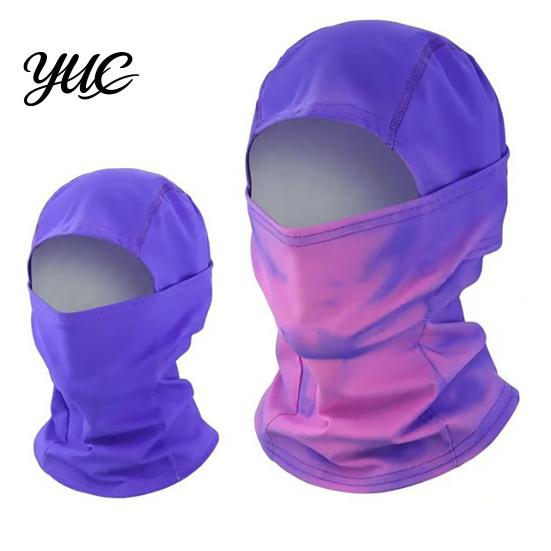 Winter Face Protection Cover Unisex Heat Reactive Balaclava, Color-Changing Full Hood Mask for Lightweight Balaclava Winter, Windproof Neck Gaiter Ski