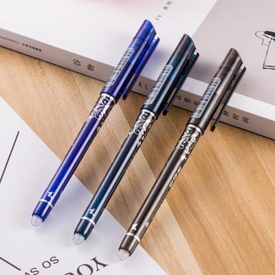 2024 1Pcs Erasable Gel Pen Blue / Black Ink Magic Pen Office School Supplies Student Exam Pen Stationery