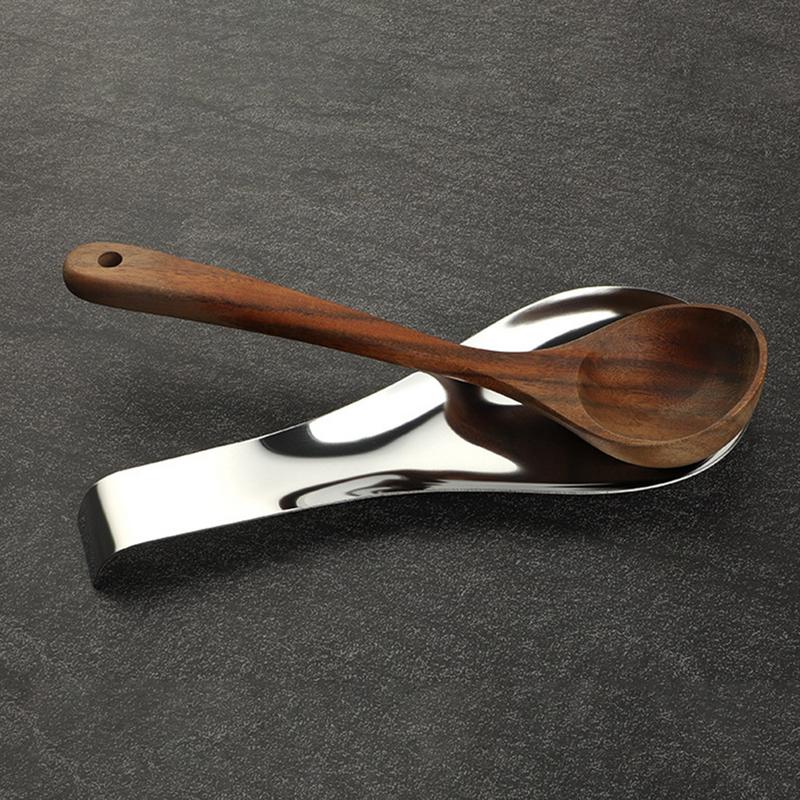 Metal Spoon Rest Spatula Holder Spoon Ladle Holder Spatula Holder Utensil Rest For Kitchen Counter Stove Top For Home Buffet Use