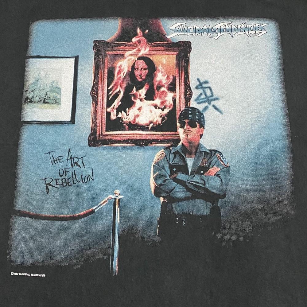 

Vintage 1992 Suicidal Tendencies North America L Single Stitch T-Shirt REPRINT L