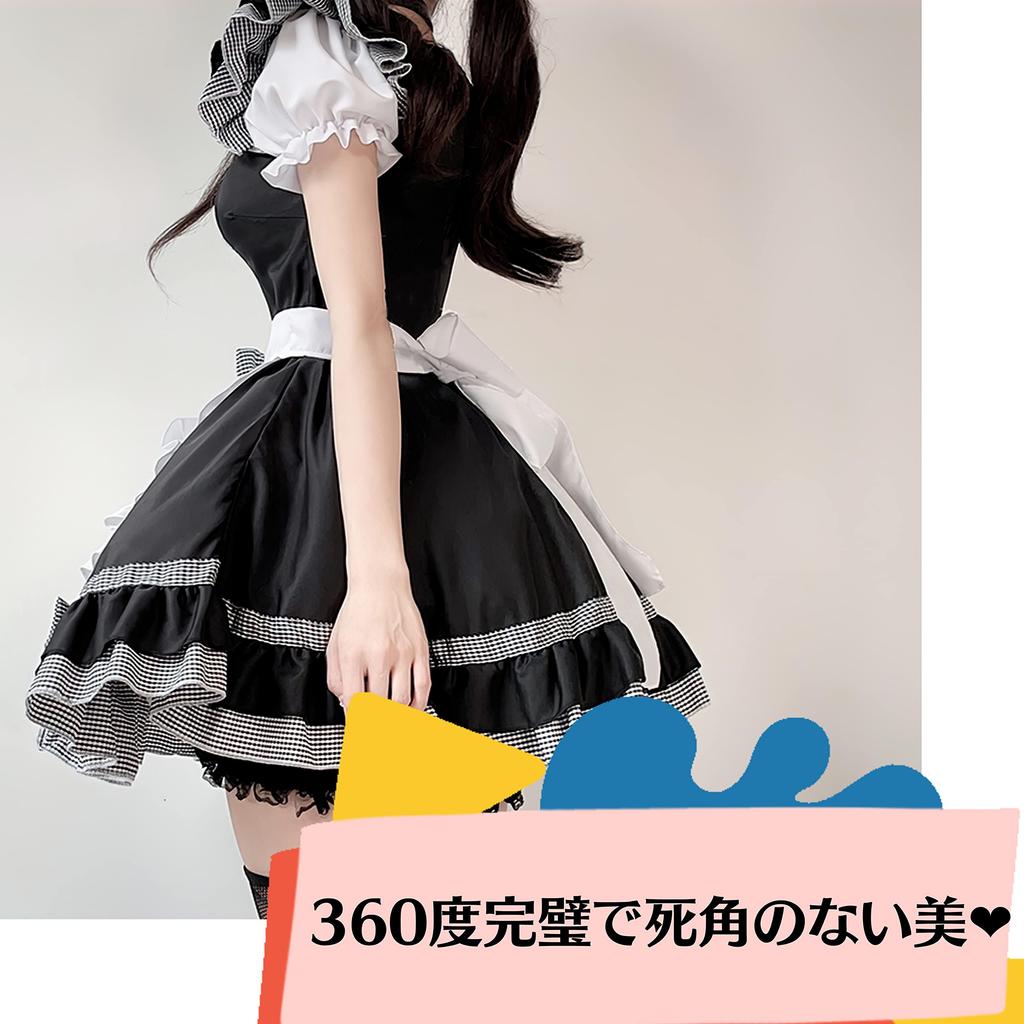 Maid Cute Alice Idol Gothic Maid Cafe Maid Sexy [MAKUMOKO] Costume, Sexy, Cute, Lolita, Uniform, Cat, Anime, Dress, Lace, Costume, Lolita, Women's,