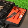 BBQ Tool Mat Silicone Protective Pad Anti-dust Cleaning Pad BBQ Plate Potholder Oven Oil Box Outdoor BBQAccessoriesplancha Grill