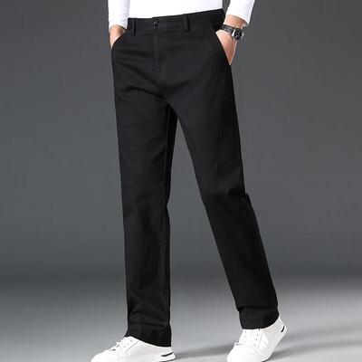 Men's Business Casual Straight-Leg Pants