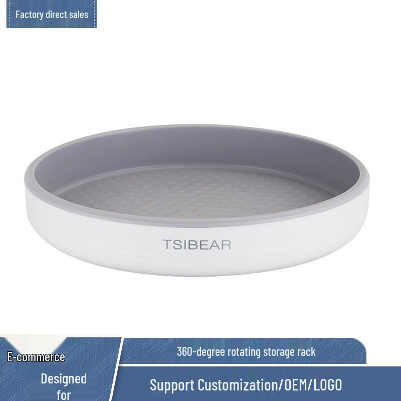 Rotating Kitchen Organizer Rack for Condiments and Sauces