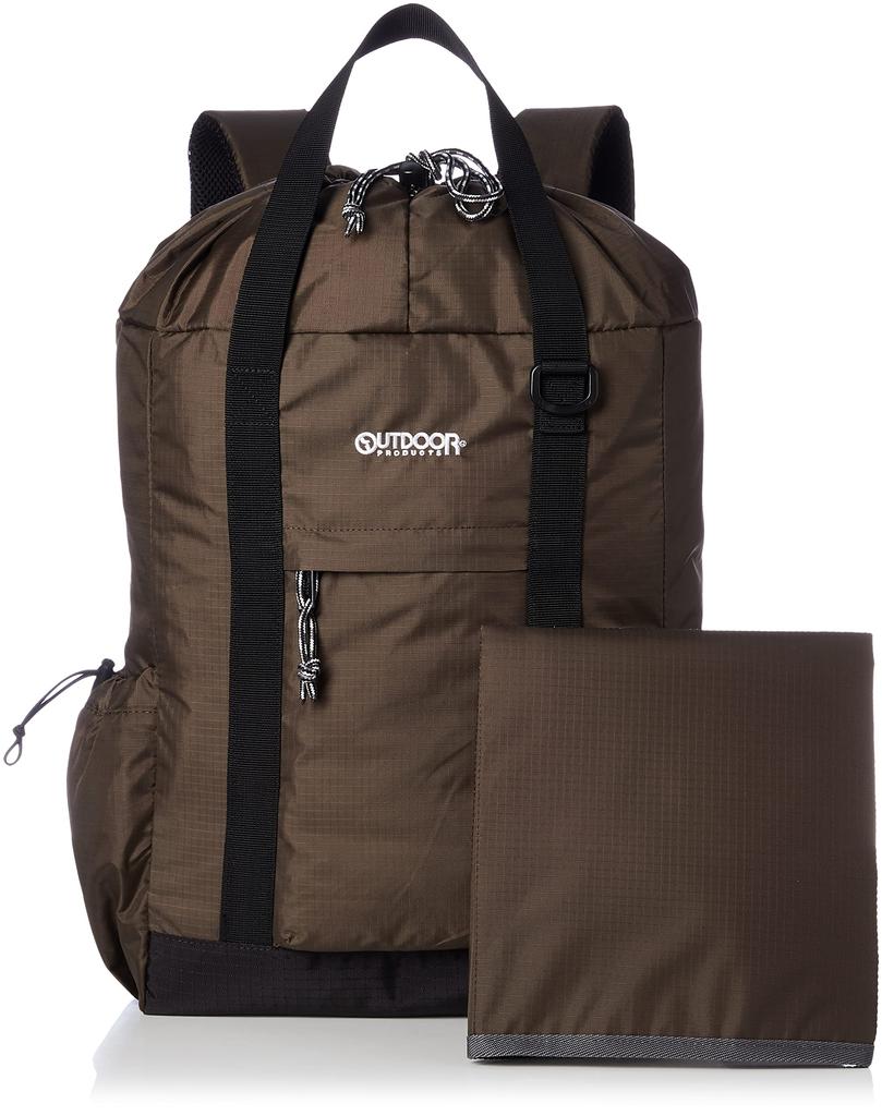 Backpack 2WAY Backpack Lightweight Water Repellent Diaper Changing Sheet Included Brown One Size [Outdoor Products] Mother's