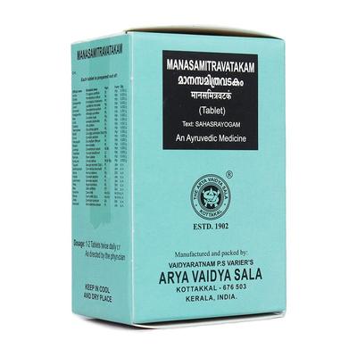 Manasamitravatakam (100 tab), Manasamitravatakam, Arya Vaidya Sala Kottakkal