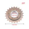 16/18/11/11T 11mm Singlespeed Freewheel Bicycle Sprocket Fixed Gear Cycling Tryall Flywheel Removable Bike Parts Accessories