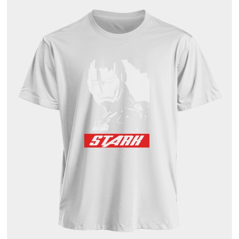 Men's and Women's T-shirts Iron Man Summer American Spring and Autumn New Classic Oversized Sporty Punk Short Sleeves