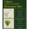 L’dara Scalp Care Natural Shampoo Bar 120g (Rosemary / Lemongrass) (2 Options)