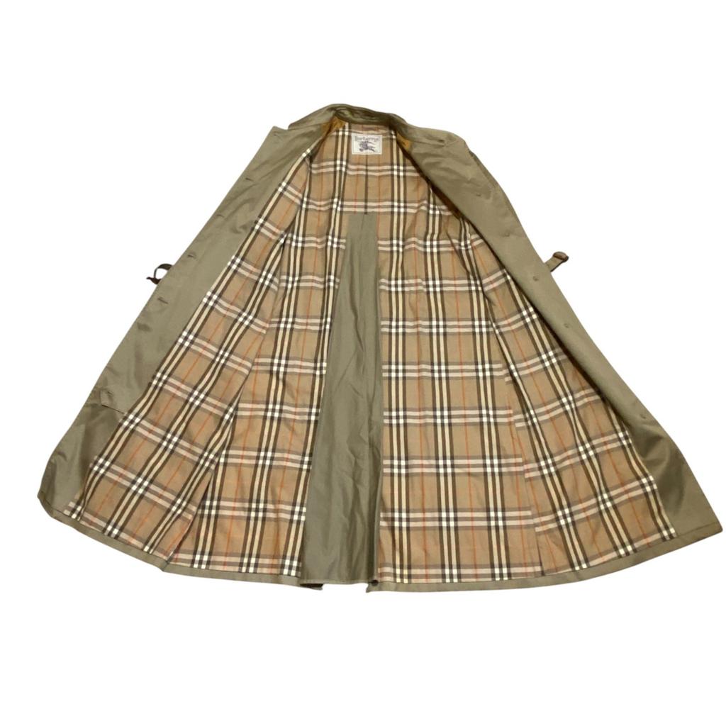 Gabardina Burberry usada algodón/poliéster hombre
